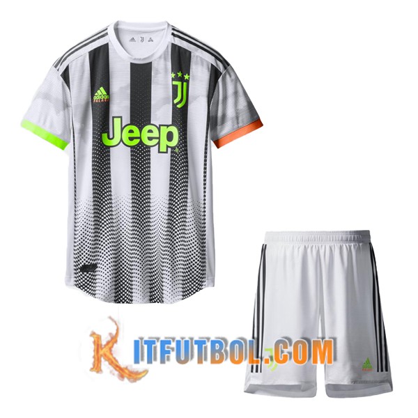 Camisetas Futbol Juventus Adidas y Palace Edición Especial Colaborativa Ninos Primera 19/20
