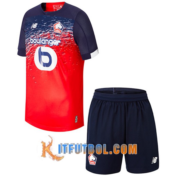 Camisetas Personalizadas Futbol Lille OSC Ninos Primera 19/20