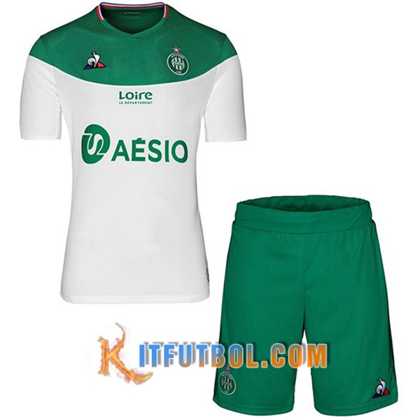 Camisetas Personalizadas Futbol AS St Etienne Ninos Segunda 19/20