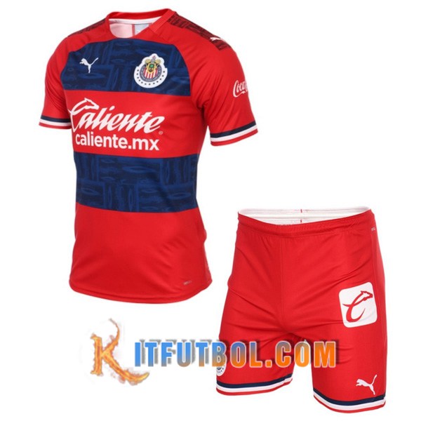 Camisetas Personalizadas Futbol CD Guadalajara Ninos Segunda 19/20