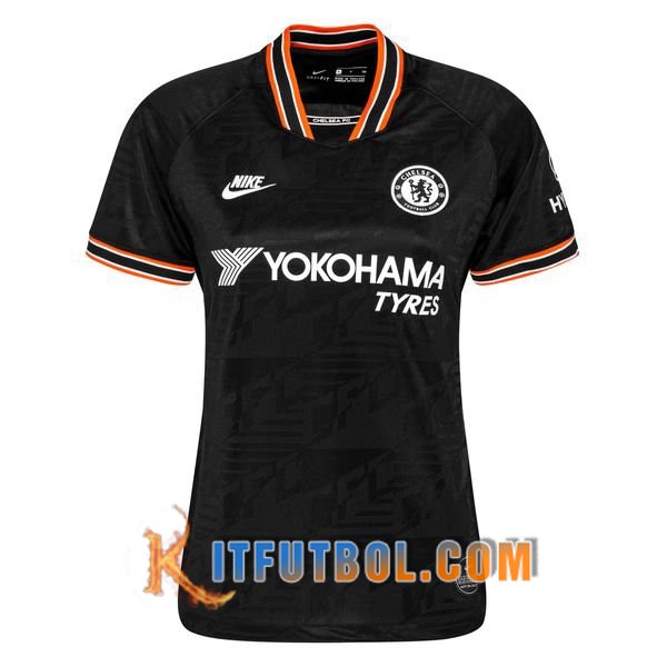Camisetas Personalizadas Futbol FC Chelsea Mujer Tercera 19/20