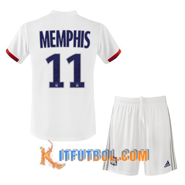Camisetas Futbol Lyon OL (MEMPHIS 11) Ninos Primera 19/20