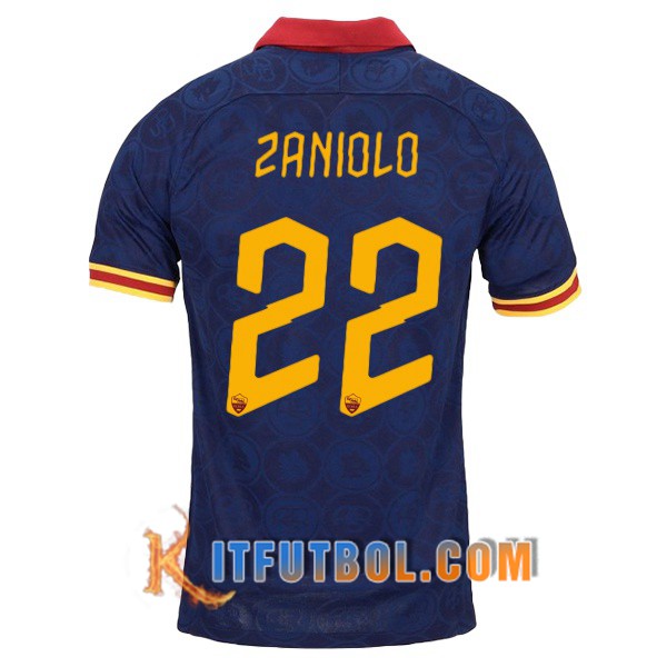 Camisetas Futbol AS Roma (ZANIOLO 22) Tercera 19/20