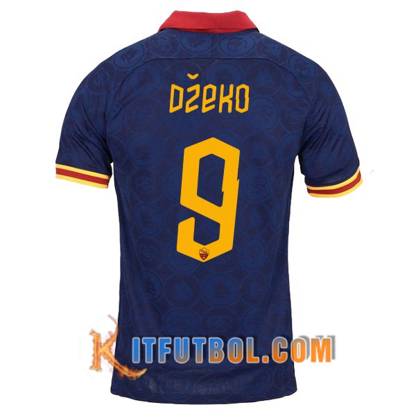 Camisetas Futbol AS Roma (DZEKO 9) Tercera 19/20
