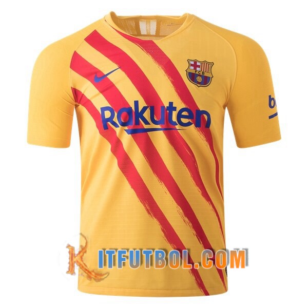 Camisetas Futbol FC Barcelona Senyera Cuatro 19/20