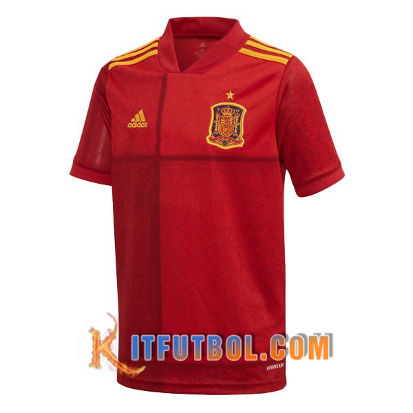 Camisetas Futbol Espana Primera UEFA Euro 2020