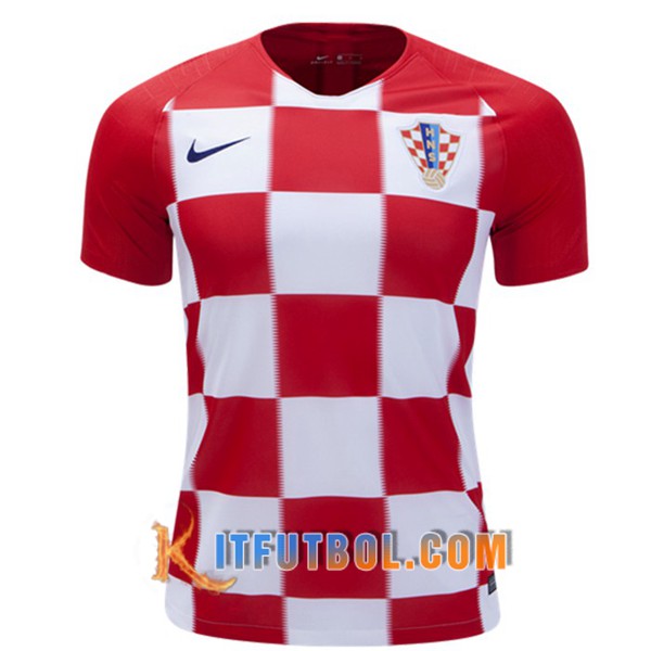 Camisetas Futbol Croacia Primera UEFA Euro 2020 Qualificatif