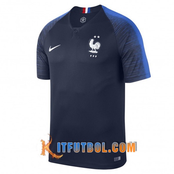 Camisetas Futbol Francia Primera UEFA Euro 2020 Qualificatif