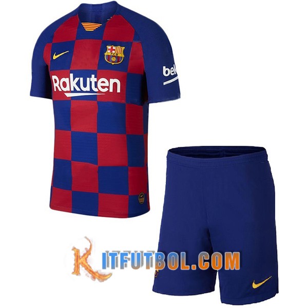 Camisetas Personalizadas Futbol FC Barcelona Ninos Primera 19/20