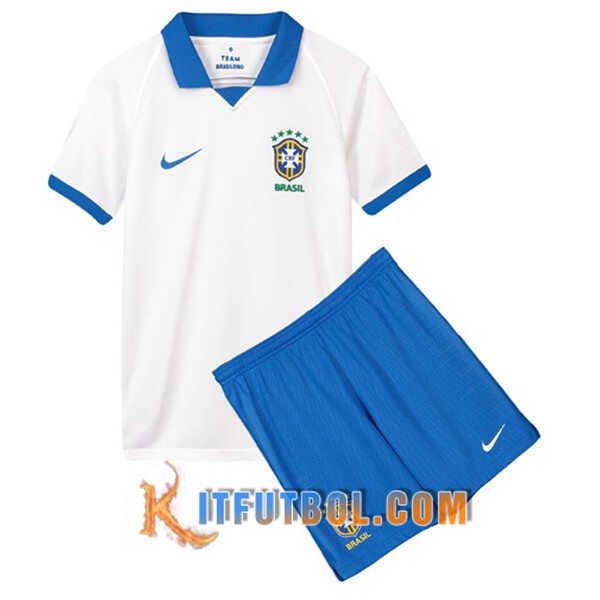 Camisetas Personalizadas Futbol Brasil Ninos Segunda 19/20