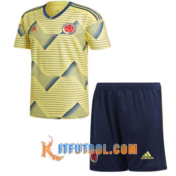Camisetas Personalizadas Futbol Colombia Ninos Primera 19/20
