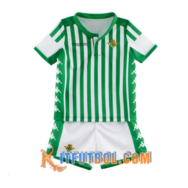 Camisetas Personalizadas Futbol Real Betis Ninos Primera 19/20