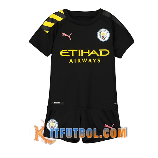 Camisetas Personalizadas Futbol Manchester City Ninos Segunda 19/20