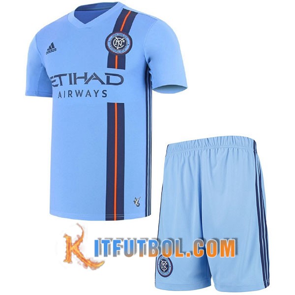 Camisetas Personalizadas Futbol New York City FC Ninos Primera 19/20