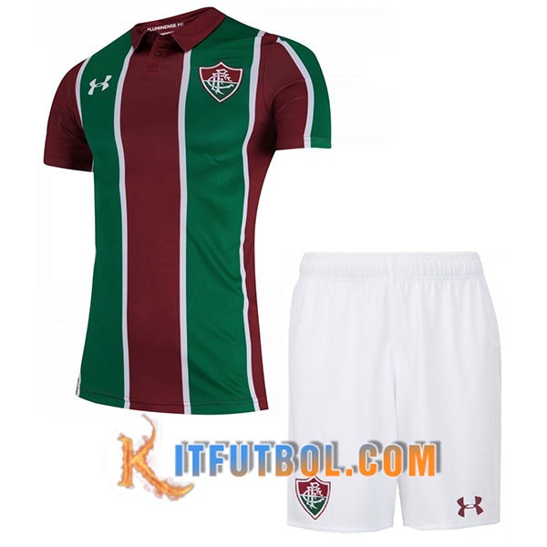 Camisetas Personalizadas Futbol Fluminense Ninos Primera 19/20