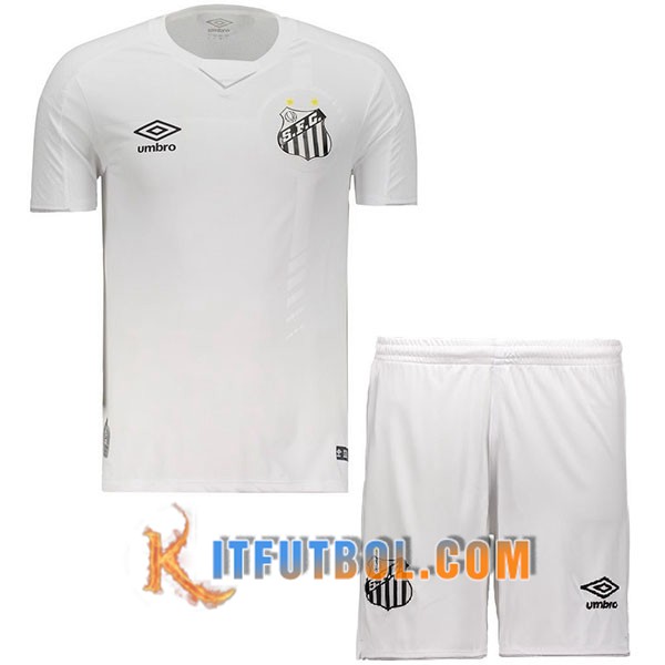 Camisetas Personalizadas Futbol Santos FC Ninos Primera 19/20