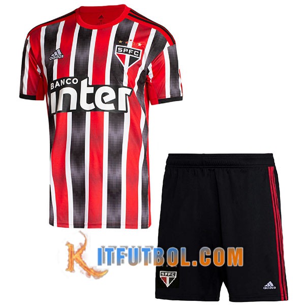 Camisetas Personalizadas Futbol Sao Paulo FC Ninos Segunda 19/20