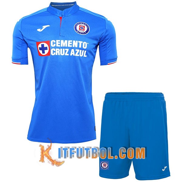 Camisetas Personalizadas Futbol Cruz Azul Ninos Primera 19/20