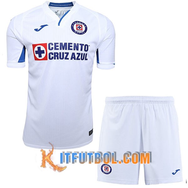 Camisetas Personalizadas Futbol Cruz Azul Ninos Segunda 19/20