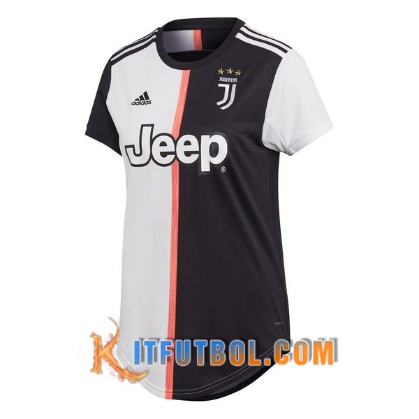 Camisetas Personalizadas Futbol Juventus Mujer Primera 19/20