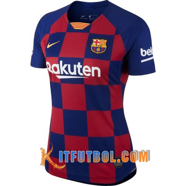 Camisetas Personalizadas Futbol FC Barcelona Mujer Primera 19/20