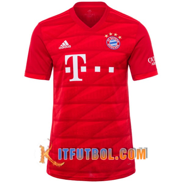 Camisetas Personalizadas Futbol Bayern Munich Mujer Primera 19/20