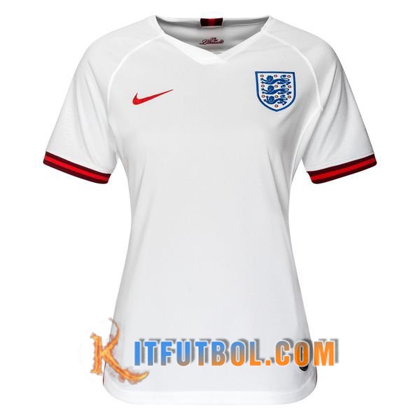 Camiseta de Inglaterra Mujer Primera Copa Mundial 2019