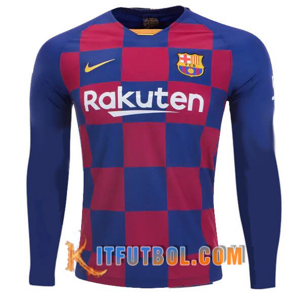 Camisetas Futbol FC Barcelona Primera Manga Larga 19/20
