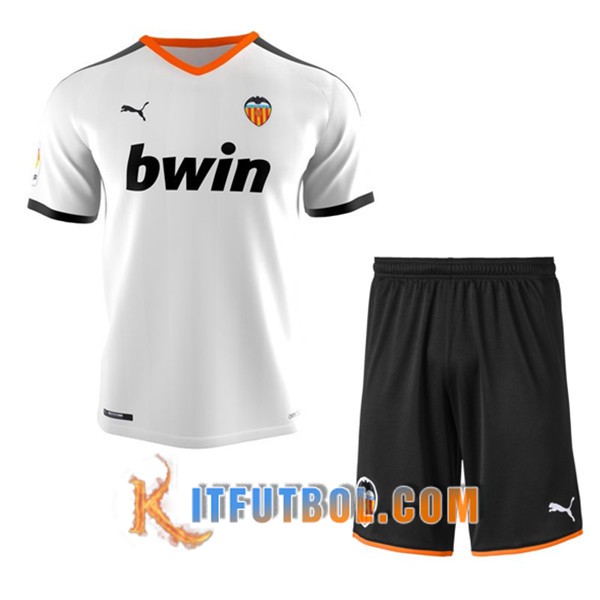 Camisetas Personalizadas Futbol Valencia Ninos Primera 19/20