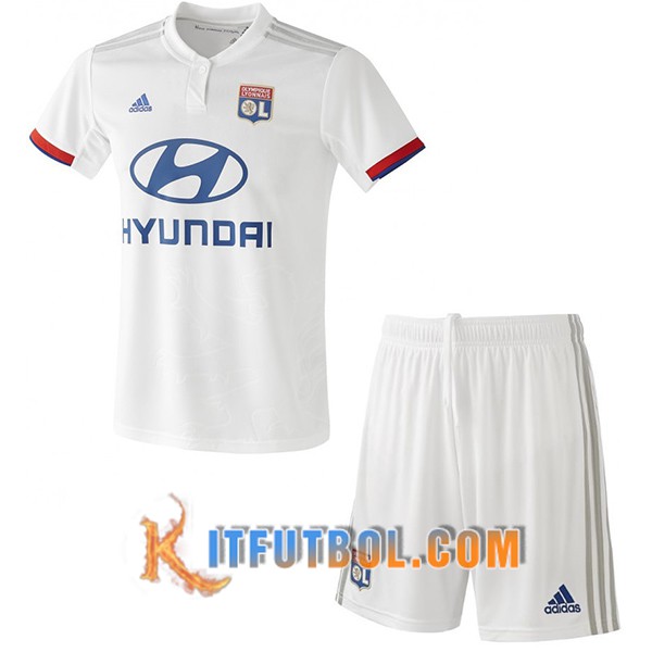 Camisetas Personalizadas Futbol Lyon OL Ninos Primera 19/20