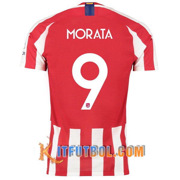 Camisetas Futbol Atletico Madrid (MORATA 9) Primera 19/20