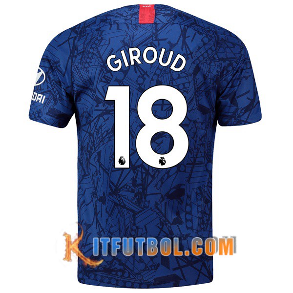 Camisetas Futbol FC Chelsea (Giroud 18) Primera 19/20