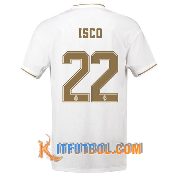 Camisetas Futbol Real Madrid (ISCO 4) Primera 19/20