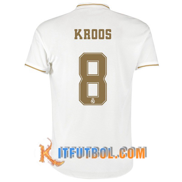 Camisetas Futbol Real Madrid (KROOS 8) Primera 19/20