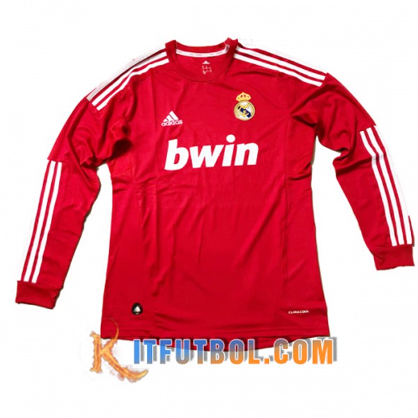Camiseta Futbol Real Madrid Manga Larga Tercera 2011/2012