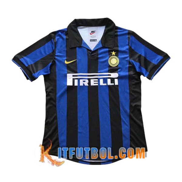 Camiseta Futbol Inter Milan Primera 1998/1999