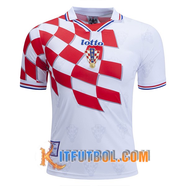 Camiseta Futbol Croacia Primera 1998