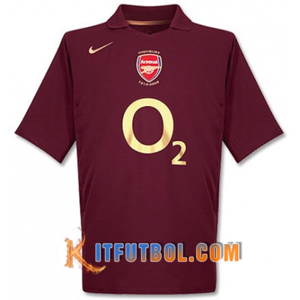 Camiseta Futbol Arsenal Primera 2005/2006
