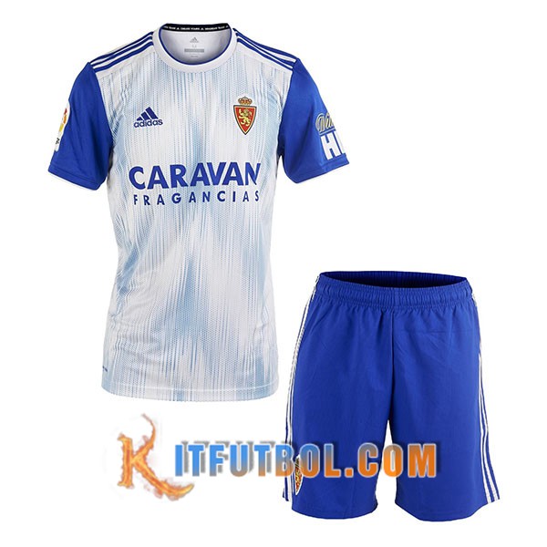 Camisetas Personalizadas Futbol Real Zaragoza Ninos Primera 19/20
