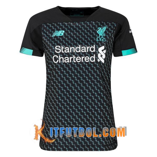 Camisetas Personalizadas Futbol FC Liverpool Mujer Tercera 19/20
