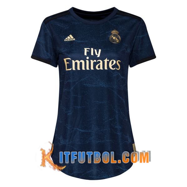 trolebús papel interfaz Nueva Camisetas Personalizadas Futbol Real Madrid Mujer Segunda Baratas 19  20