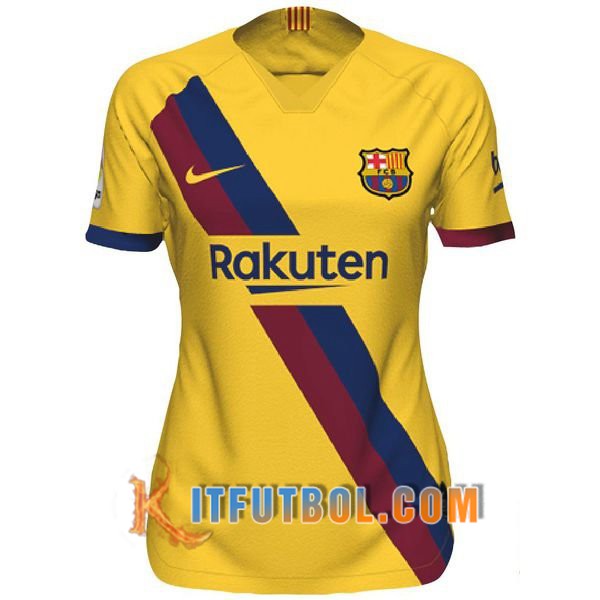 Camisetas Personalizadas Futbol FC Barcelona Mujer Segunda 19/20