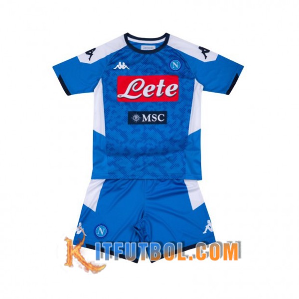 Camisetas Personalizadas Futbol SSC Napoli Ninos Primera 19/20