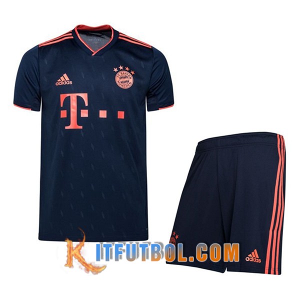 Camisetas Personalizadas Futbol Bayern Munich Ninos Tercera 19/20
