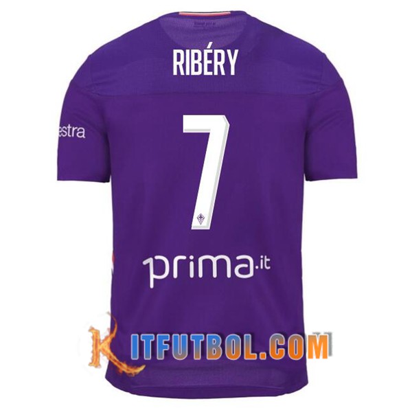 Camisetas Futbol ACF Fiorentina (RIBERY 7) Primera 19/20