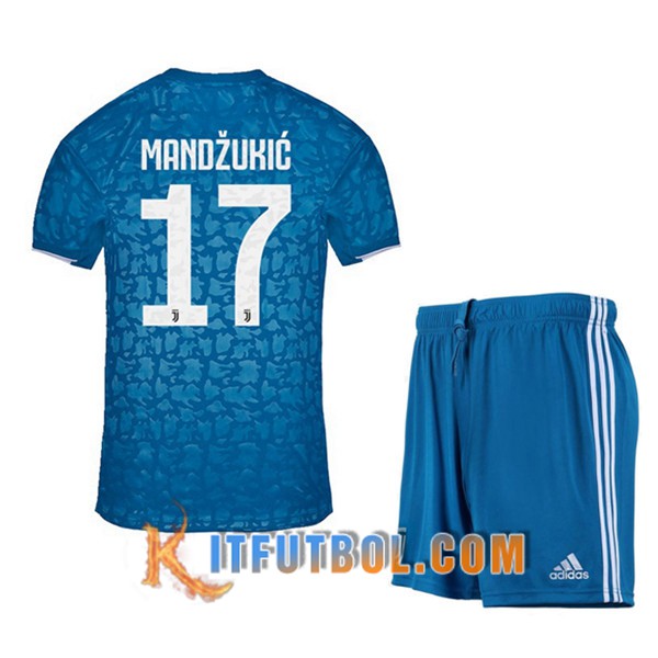 Camisetas Futbol Juventus (MANDZUKIC 17) Ninos Tercera 19/20