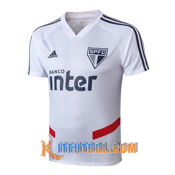 Camiseta Entrenamiento Sao Paulo FC Blanco 19/20