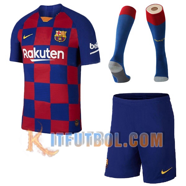 Camiseta Futbol FC Barcelona Primera + calcetines 2019/2020
