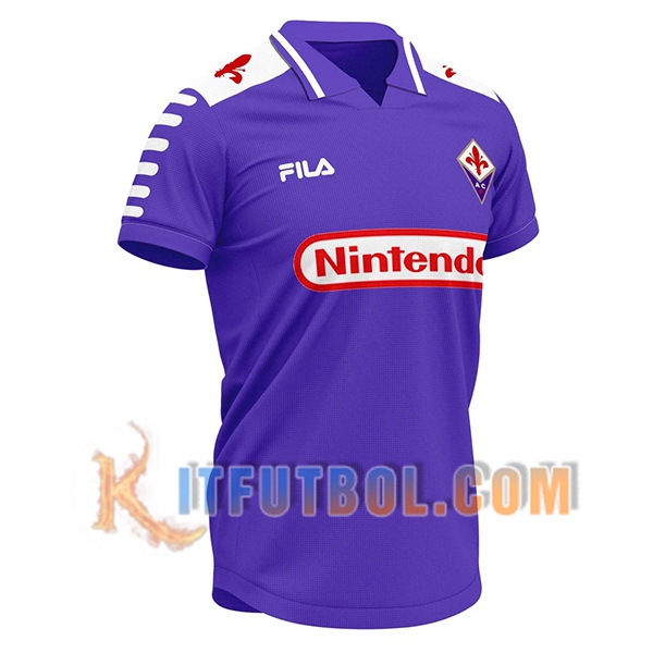 Camiseta Futbol ACF Fiorentina Primera 1998/1999