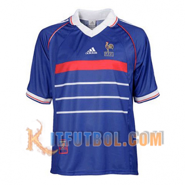 Camiseta Futbol Francia Primera 1998